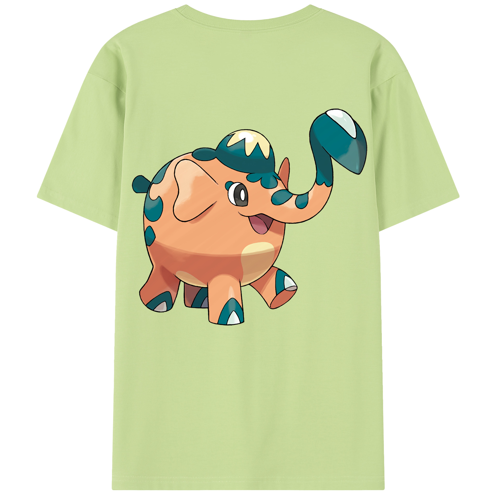 （画像用） ポケットモンスター Pokémon 綿100％半袖Tシャツ（背面プリント）